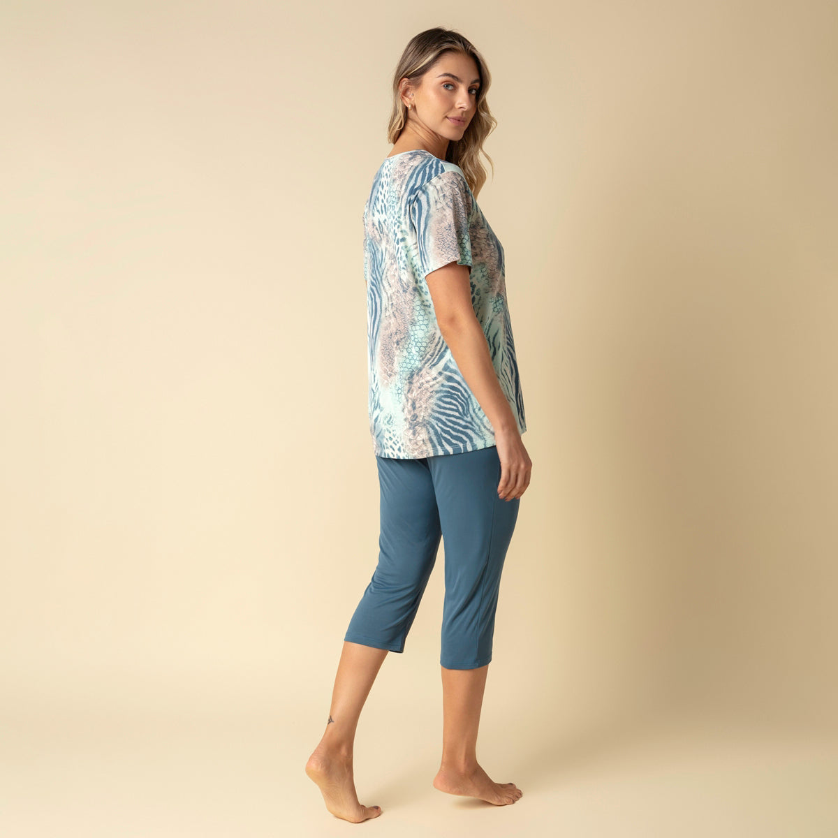 Pijama Feminino Capri Frais