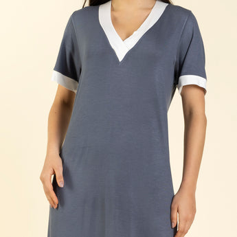 Kaftan Feminino Midi Tricot Heavy Cromo