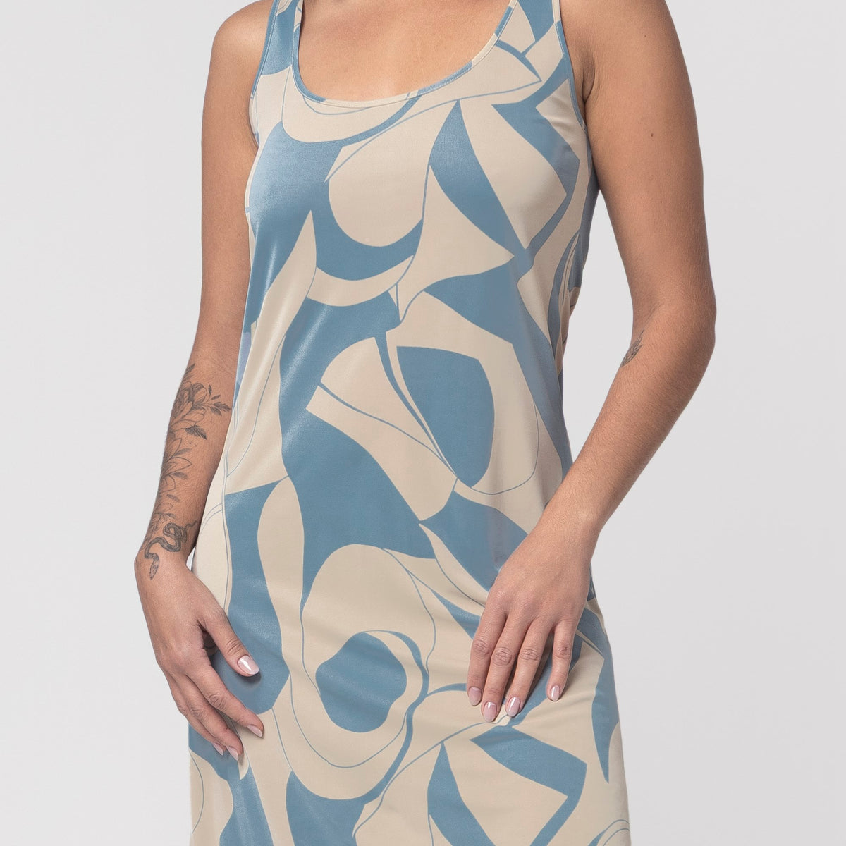 Camisola Regata Midi Estampa Flow