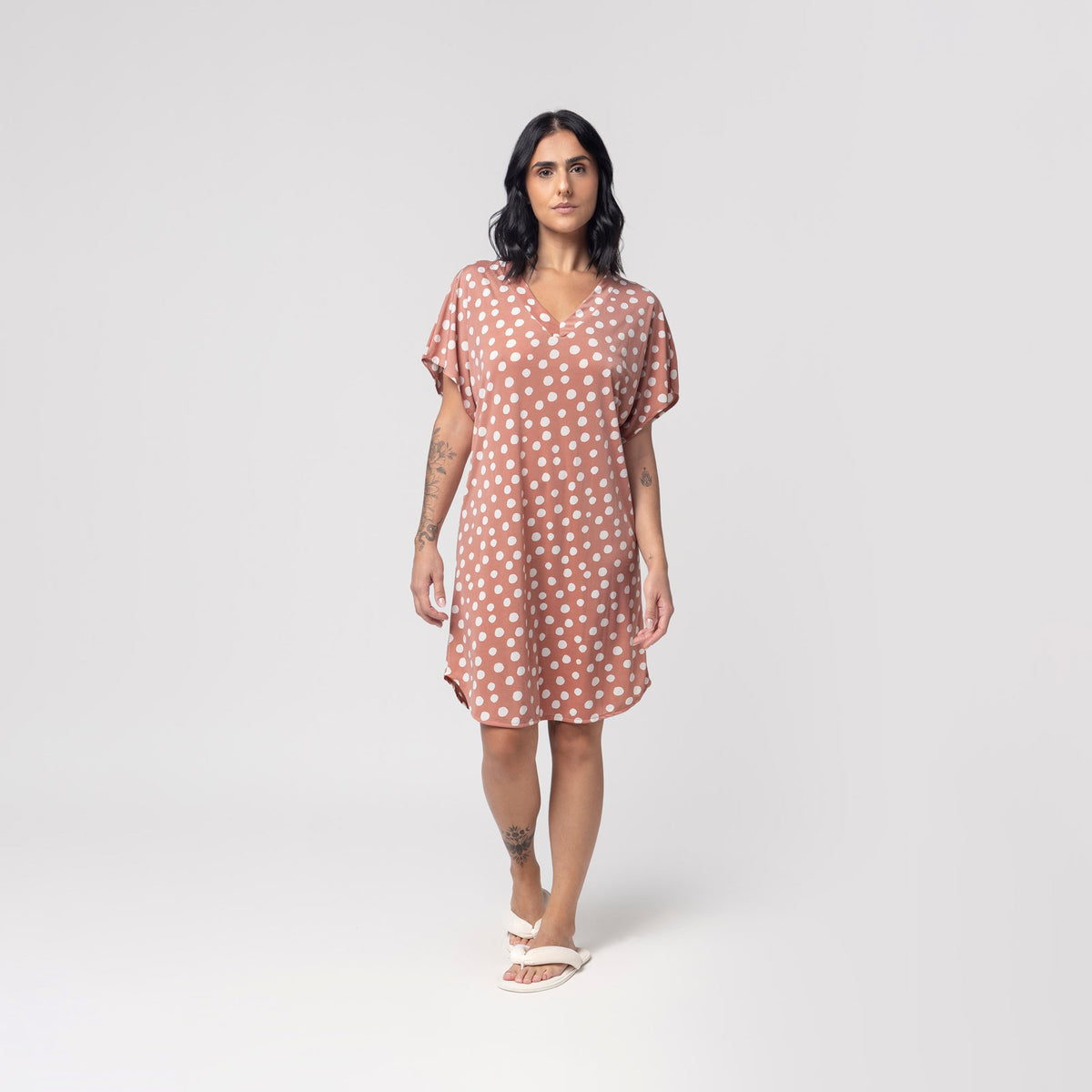 Camisão Feminino Curto Pearl