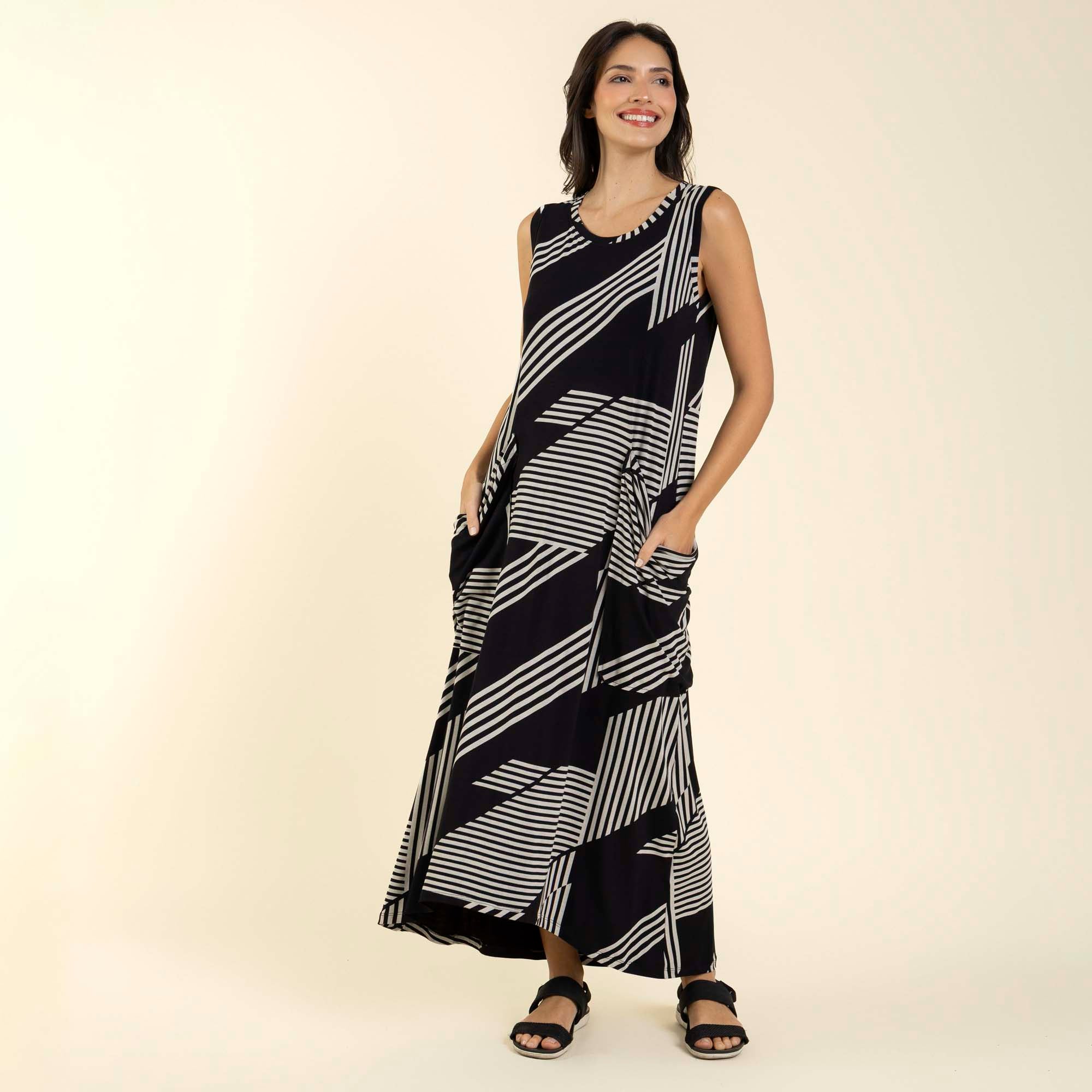 Vestido Regata Rongeant Authentic Preto com Bolso