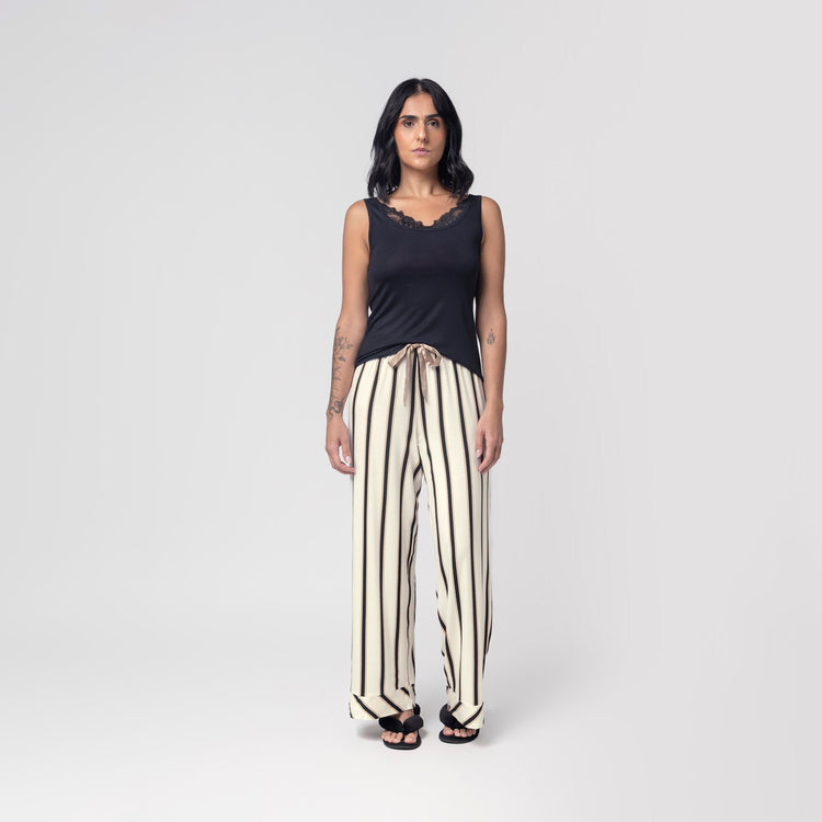 Pijama Feminino Regata Lines