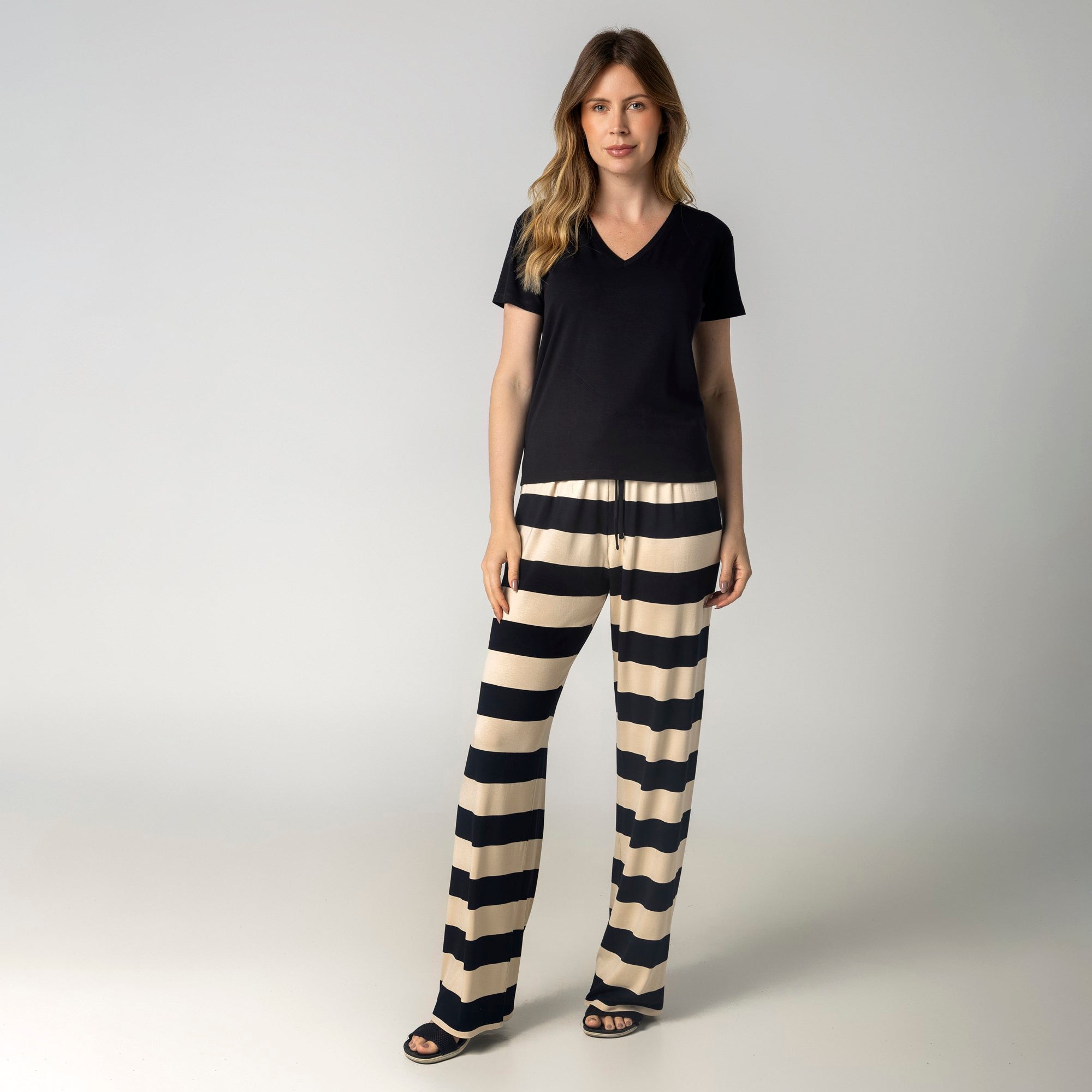 Pijama Masculino Manga Curta Urban Stripe