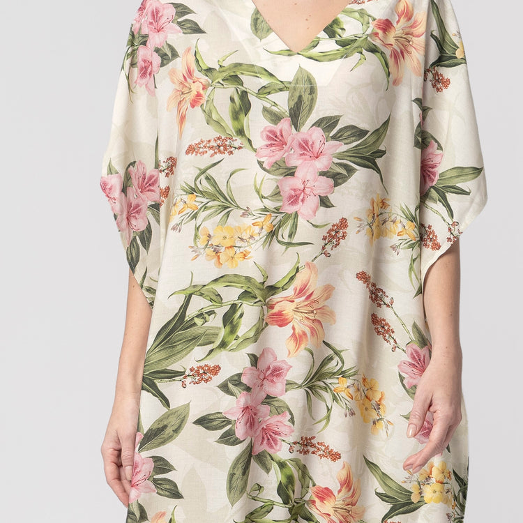 Kaftan Feminino Midi Eden com Fenda