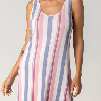 Camisola Regata Midi Stripe Mix