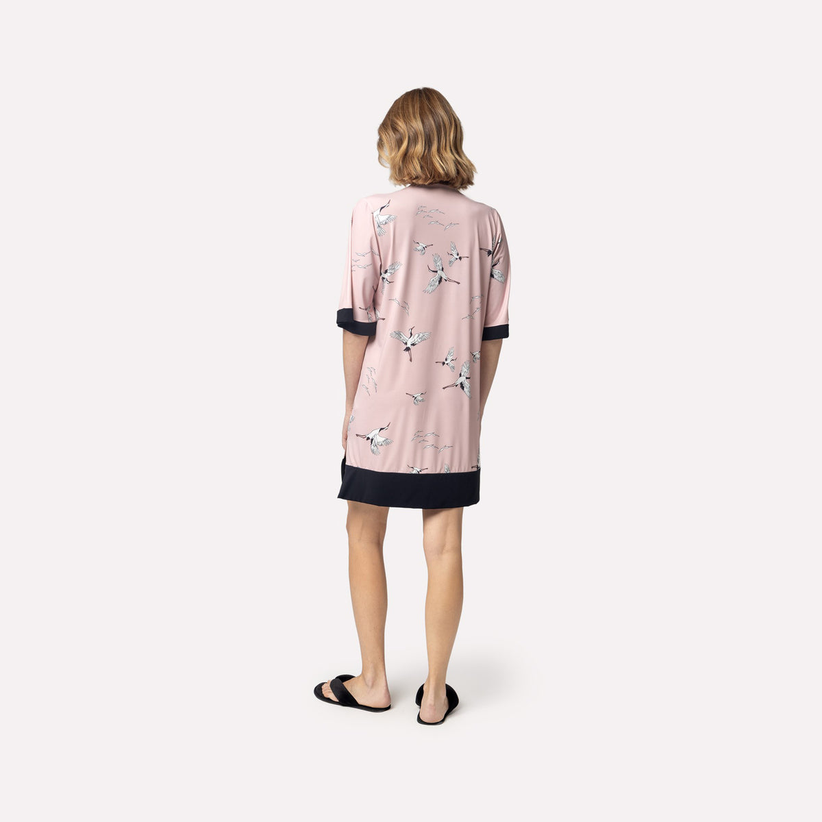 Camisão Feminino Curto Rosa Heron