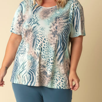 Pijama Feminino Capri Plus Size Frais