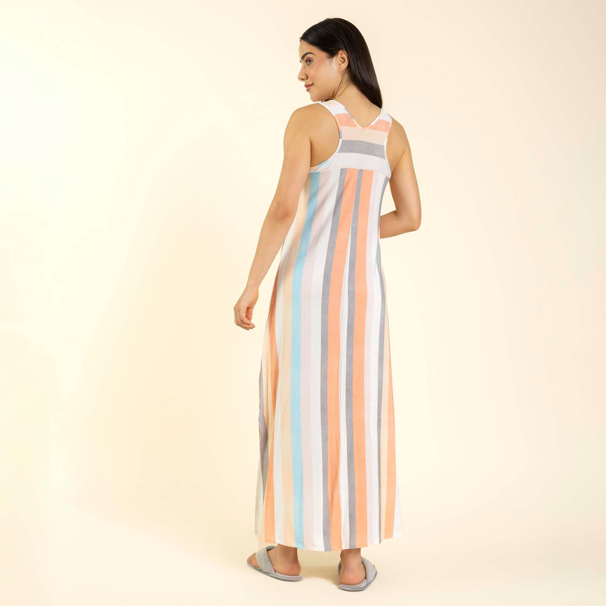 Camisola Longa Regata Blend Strip