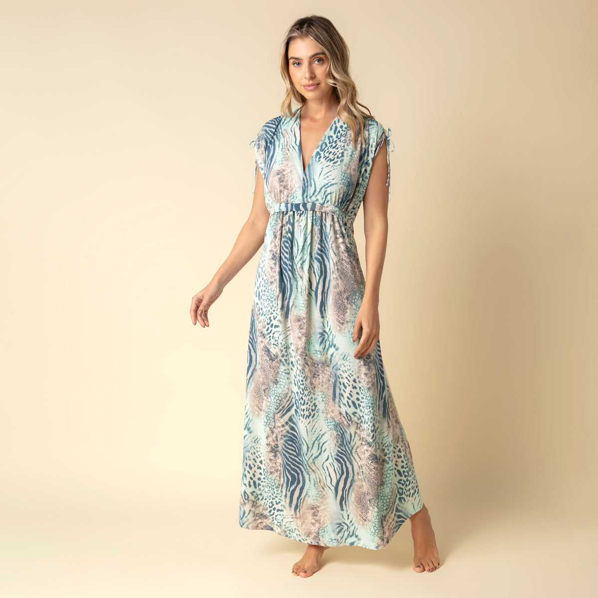 Kaftan Feminino Longo Frais
