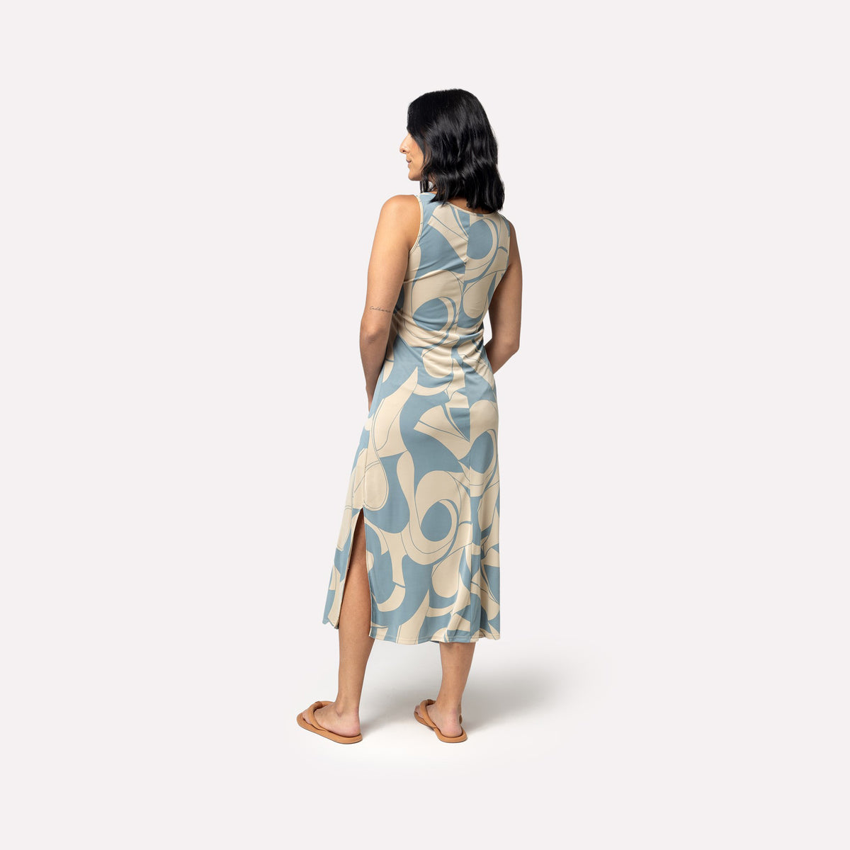 Camisola Regata Midi Estampa Flow