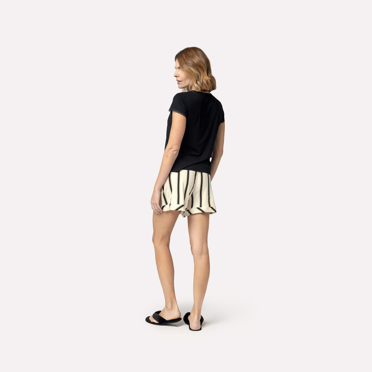 Pijama Feminino Curto Lines