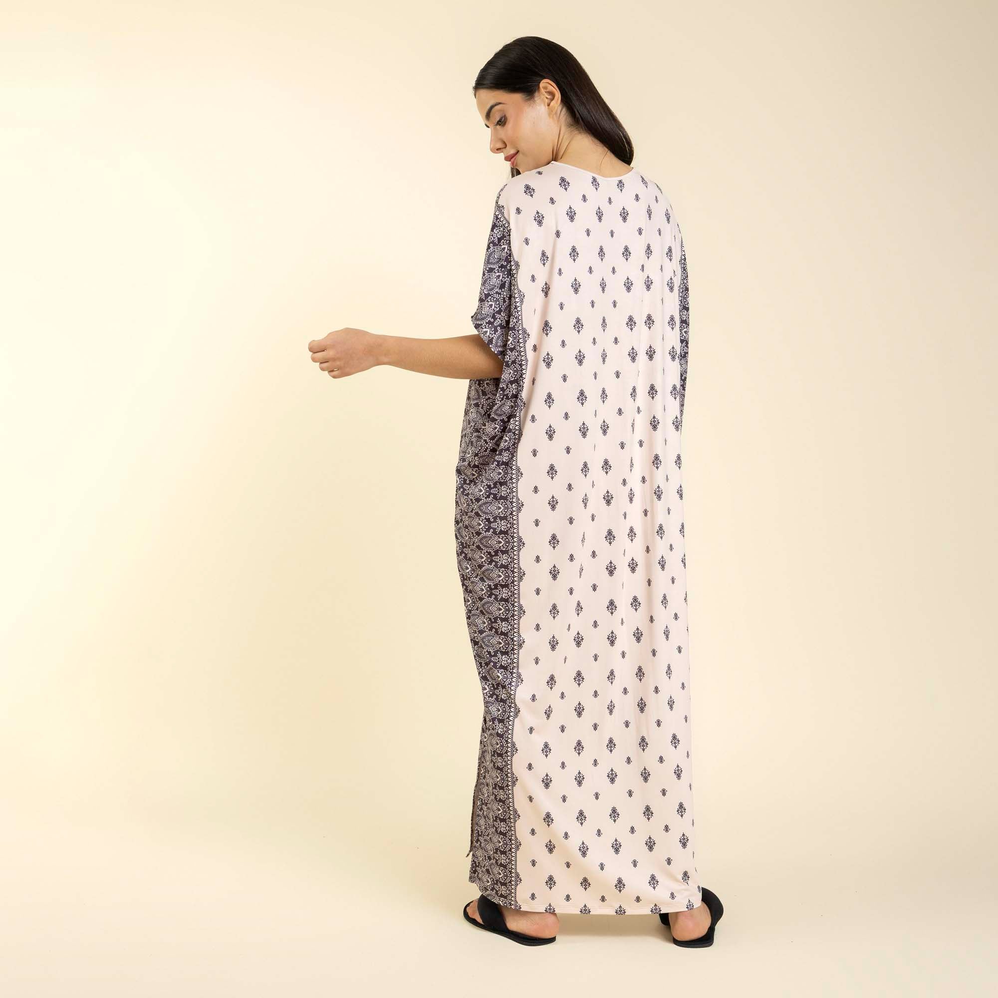 Kaftan Feminino Longo Bali Preto