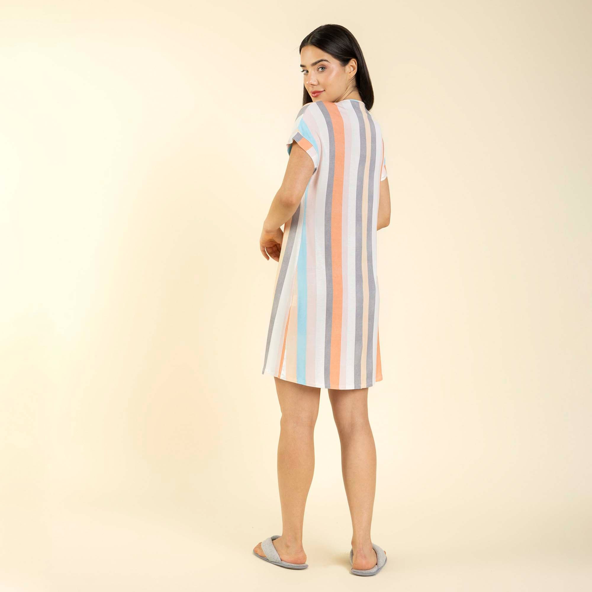Camisão Feminino Curto Blend Strip