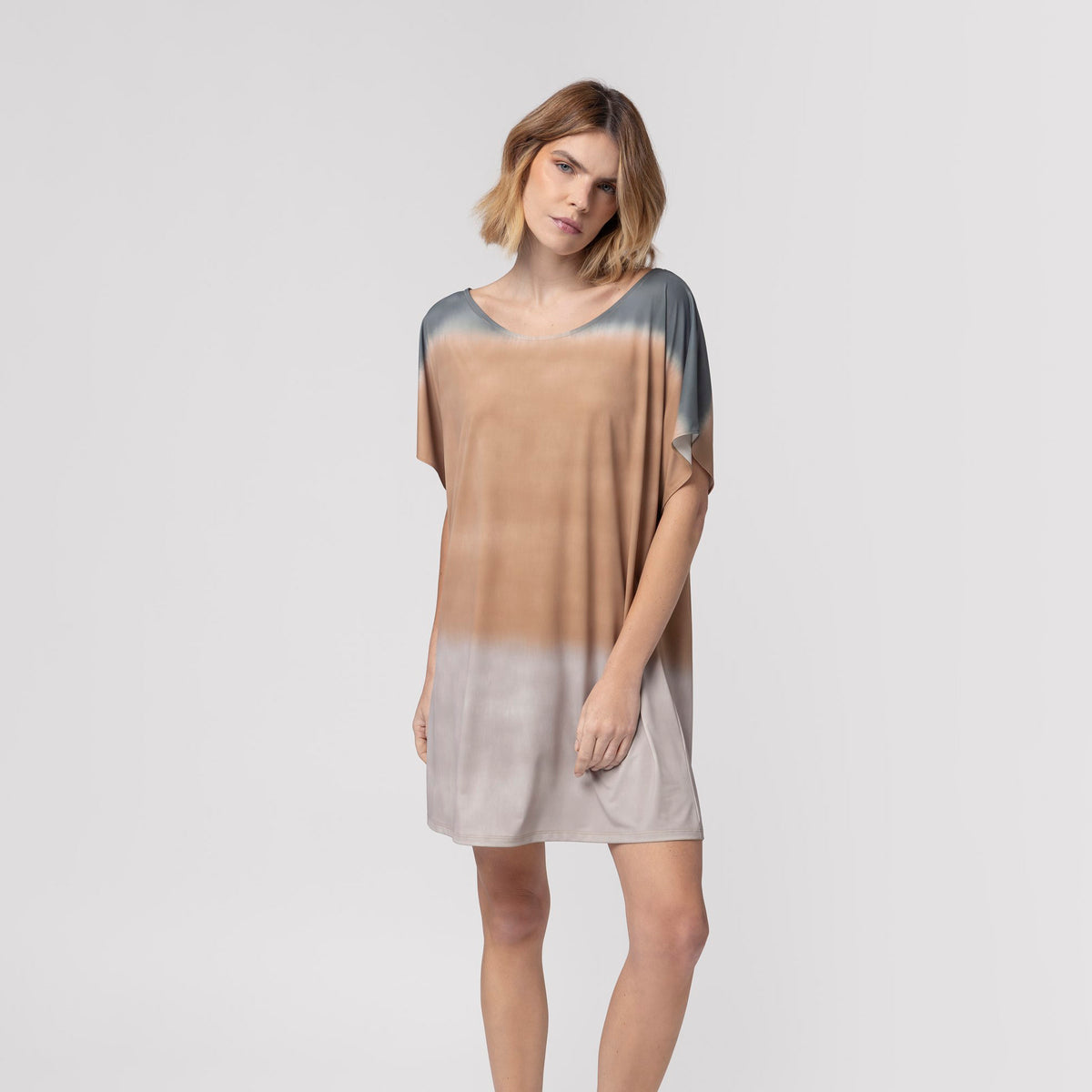 Camisão Feminino Curto Tie Dye