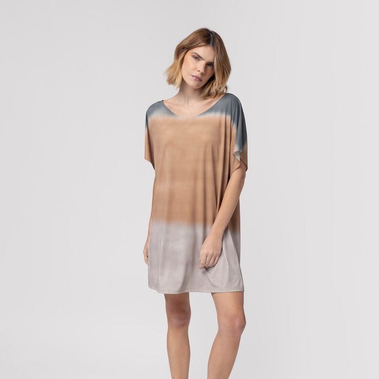 Camisão Feminino Curto Tie Dye