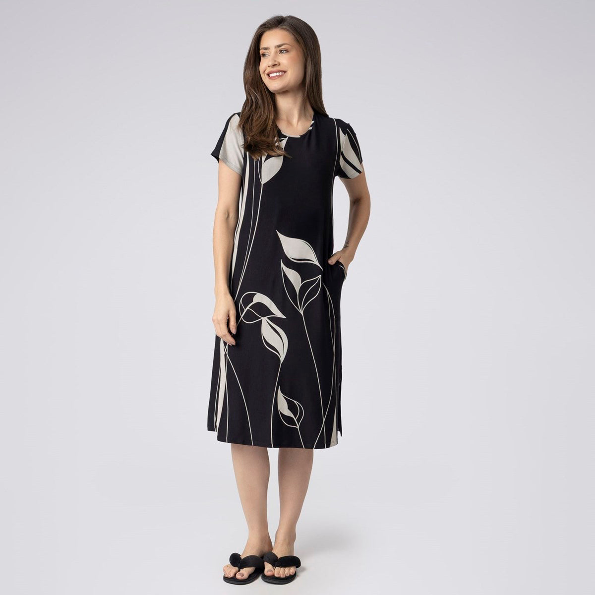 Camisão Feminino Midi Rongeant Flower