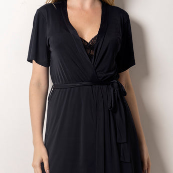 Robe Feminino Curto Preto