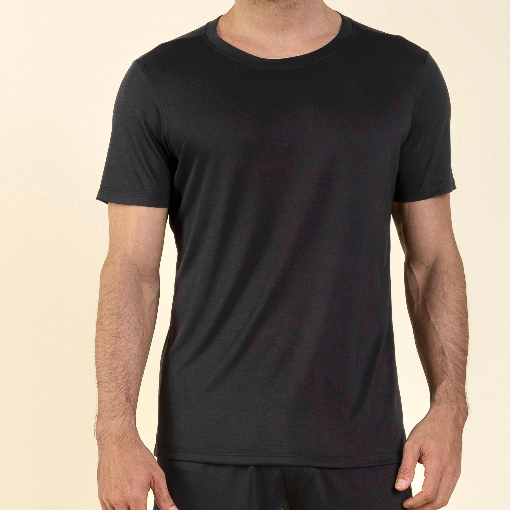 Pijama Masculino Curto Modal Preto