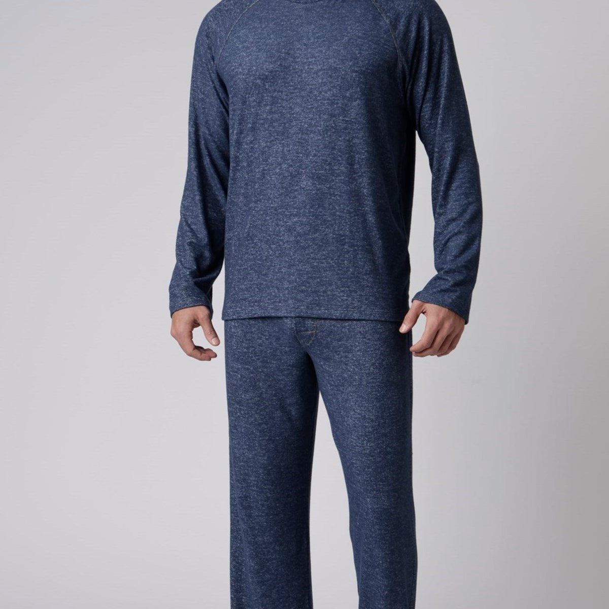 Pijama Masculino Longo Cashmere Marinho