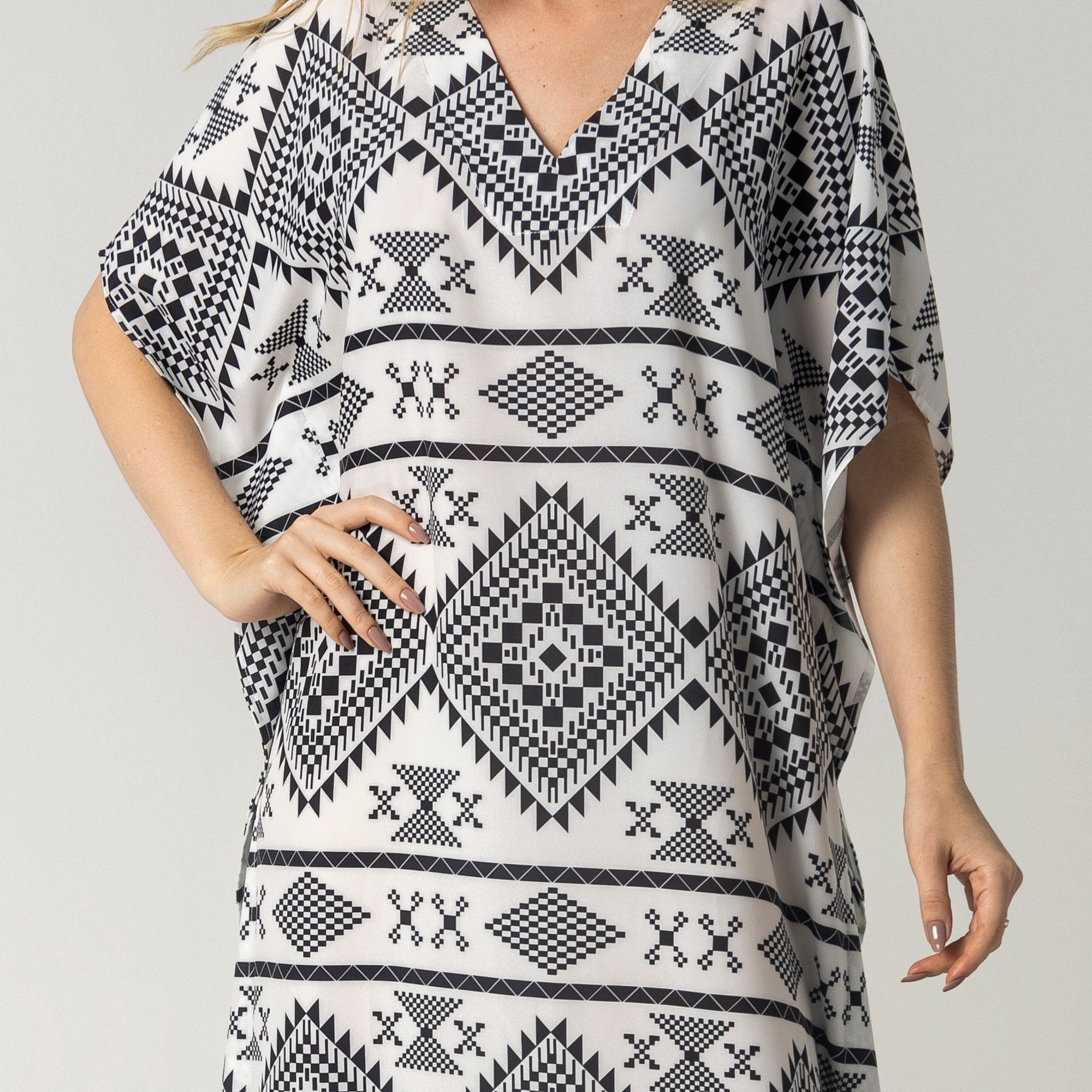 Kaftan Feminino Longo Natori Preto
