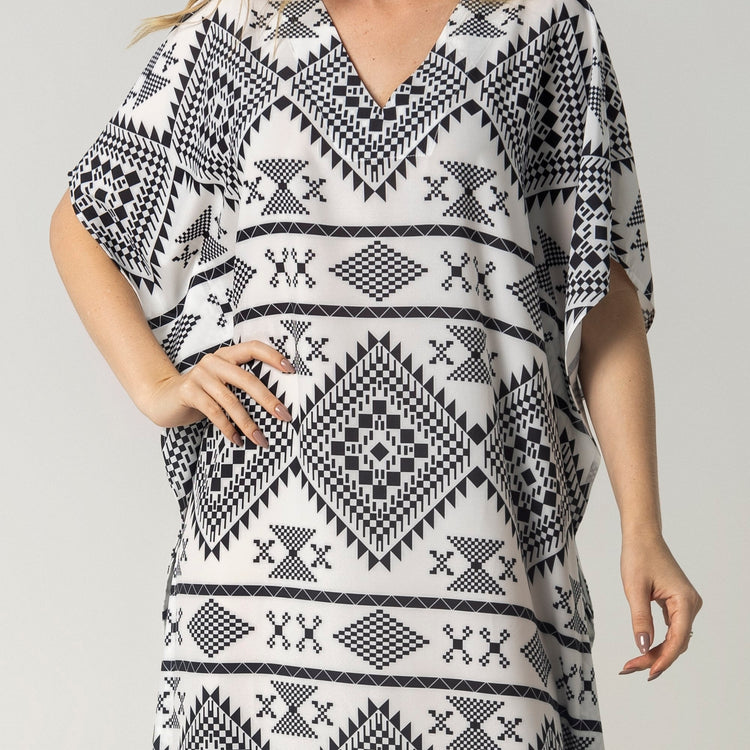 Kaftan Feminino Longo Natori Preto