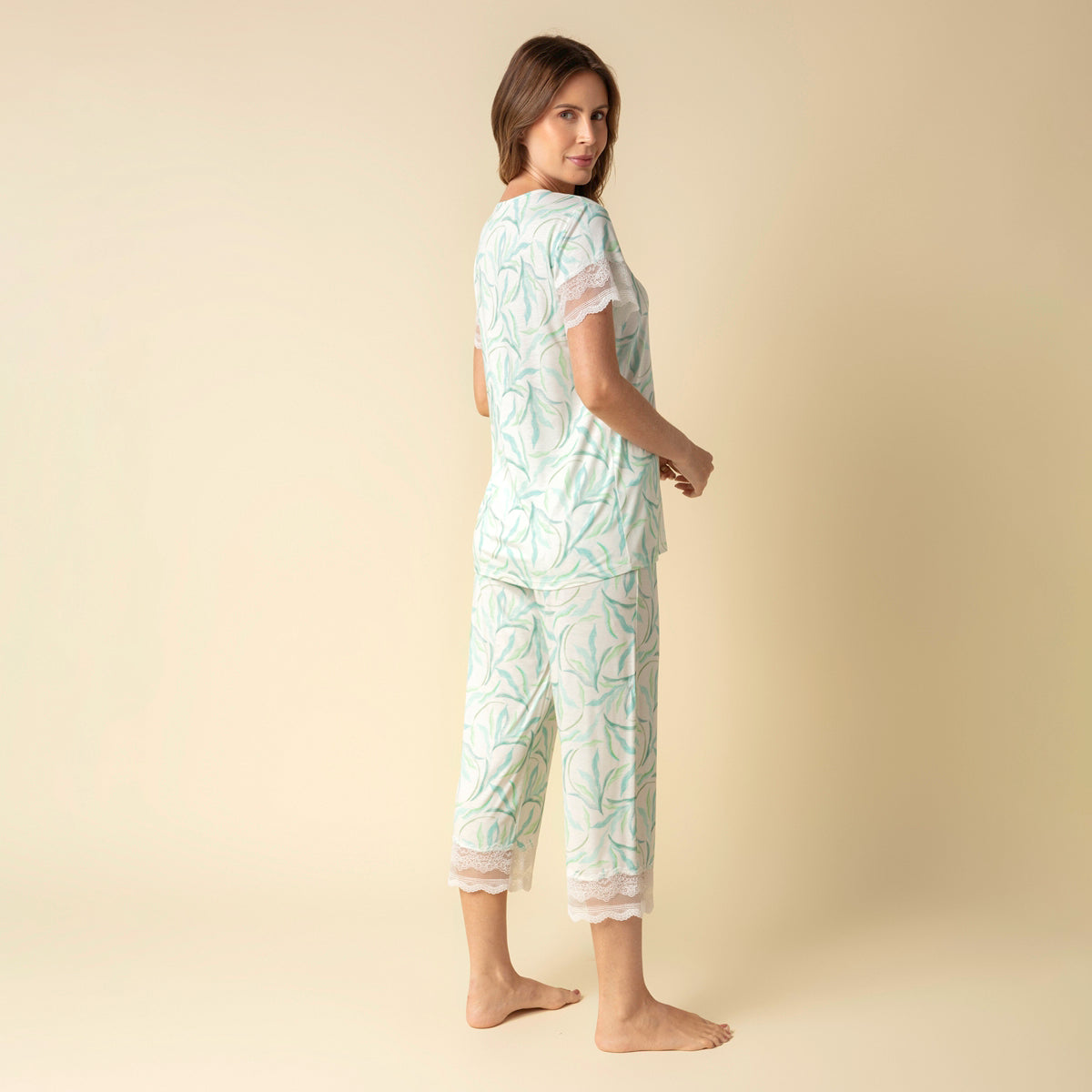 Pijama Feminino Capri Verde Organique