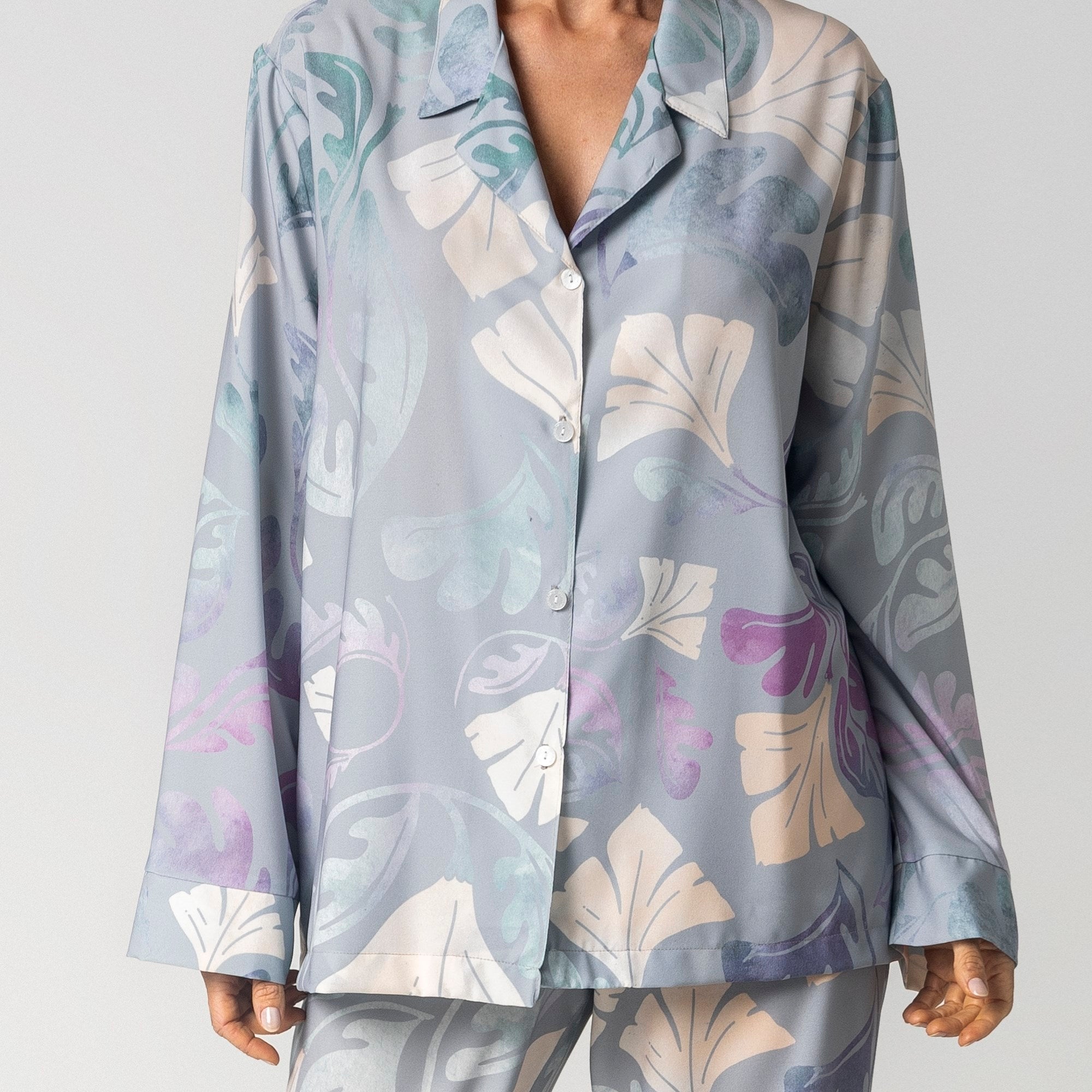Pijama Feminino Longo Aberto Rainbow