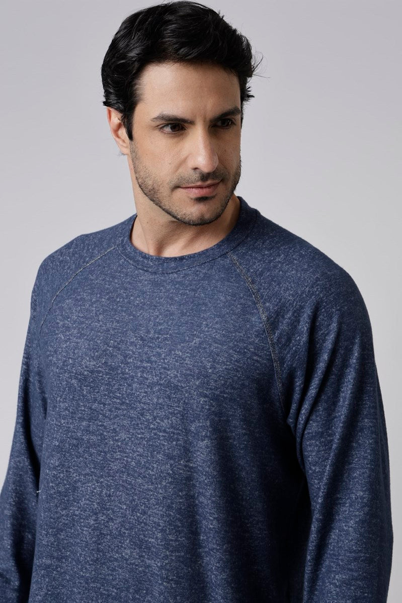 Pijama Masculino Longo Cashmere Marinho