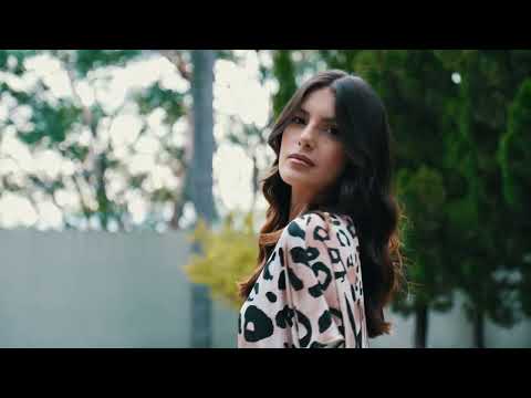 Kaftan Feminino Midi Animal Print com Fenda